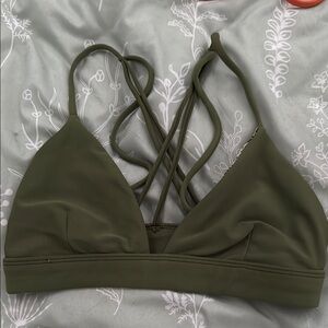 Acacia Swimwear Olive Bikini Top